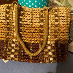Straw Purse Vintage